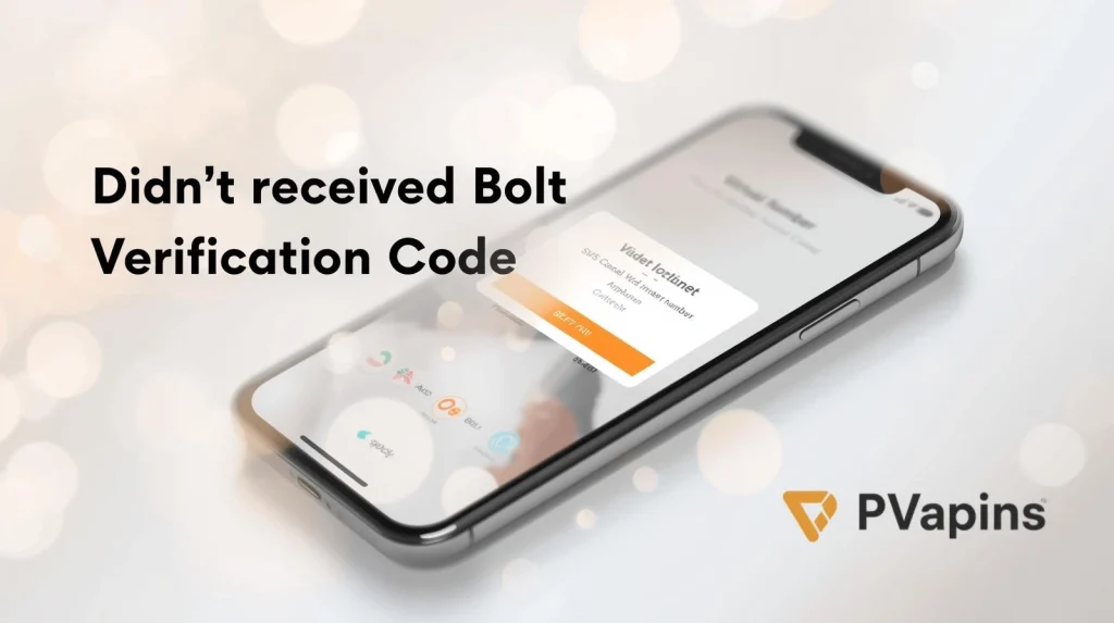 User checking phone after Bolt verification code didn’t arrive