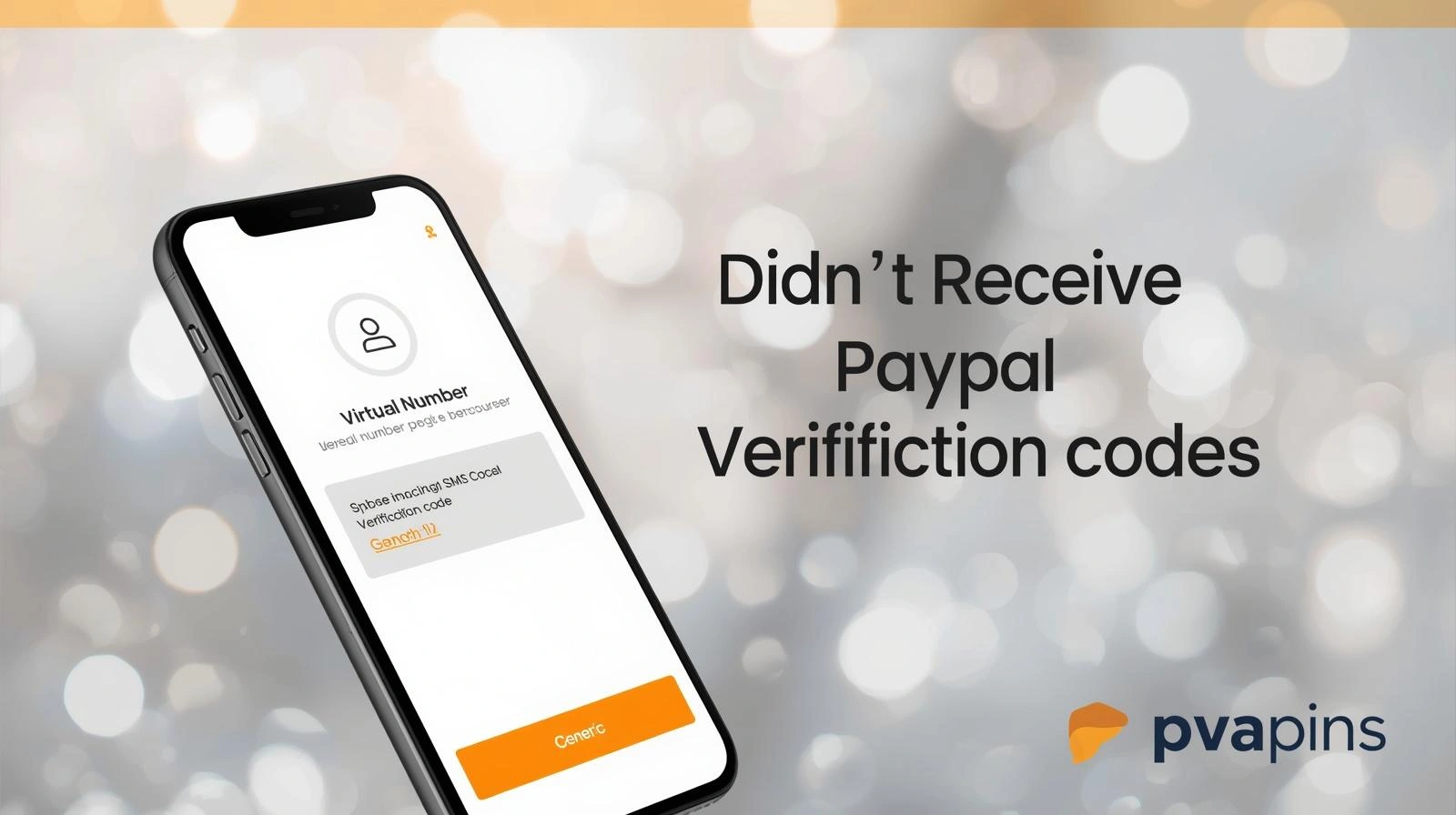User checking phone after not receiving a PayPal verification code