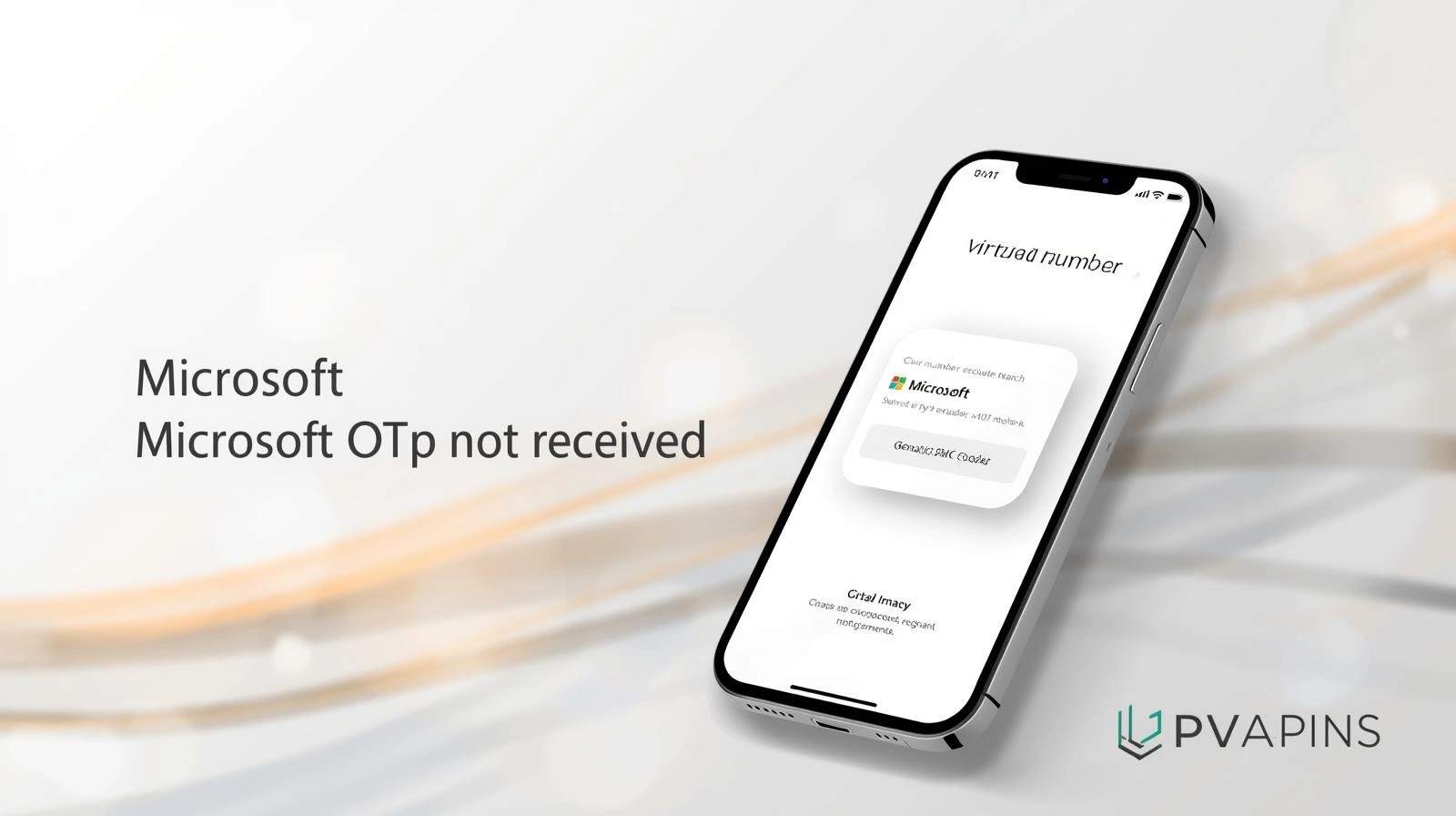 User checking phone for Microsoft verification code SMS not arriving