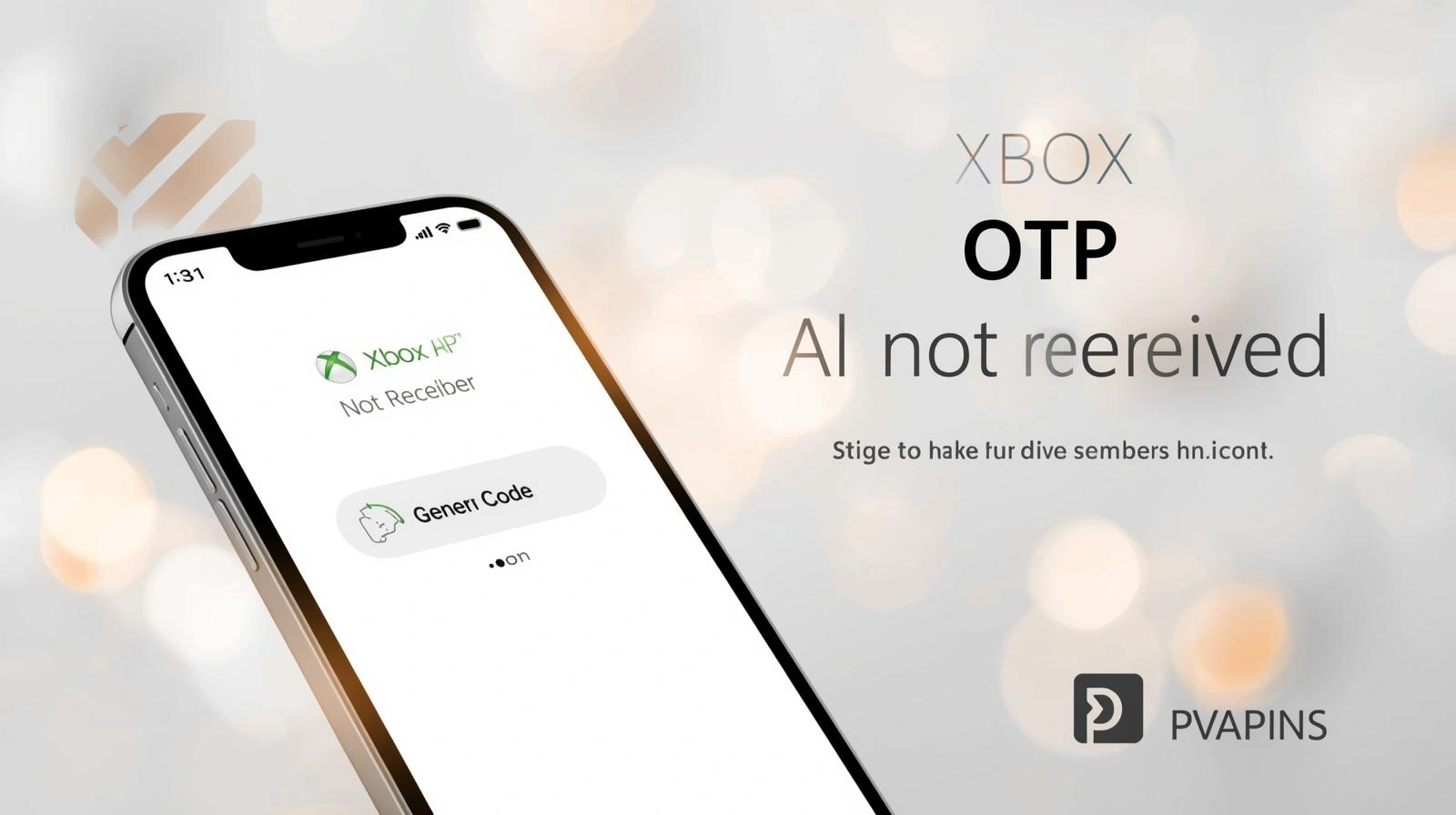 User troubleshooting missing Xbox OTP for account login