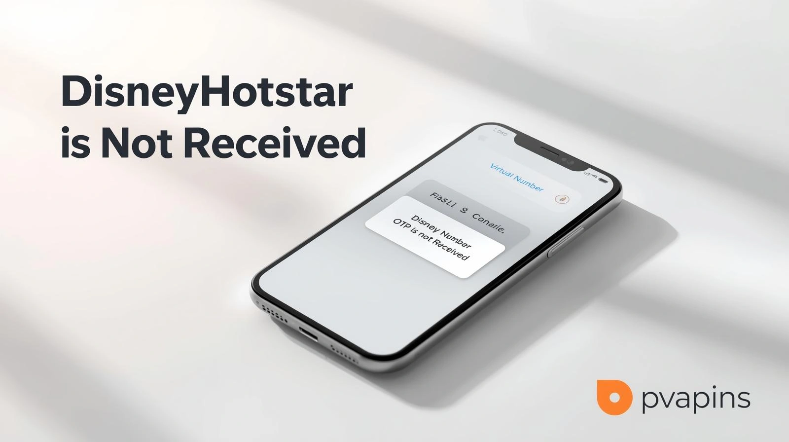 User unable to receive OTP for DisneyHotstar login