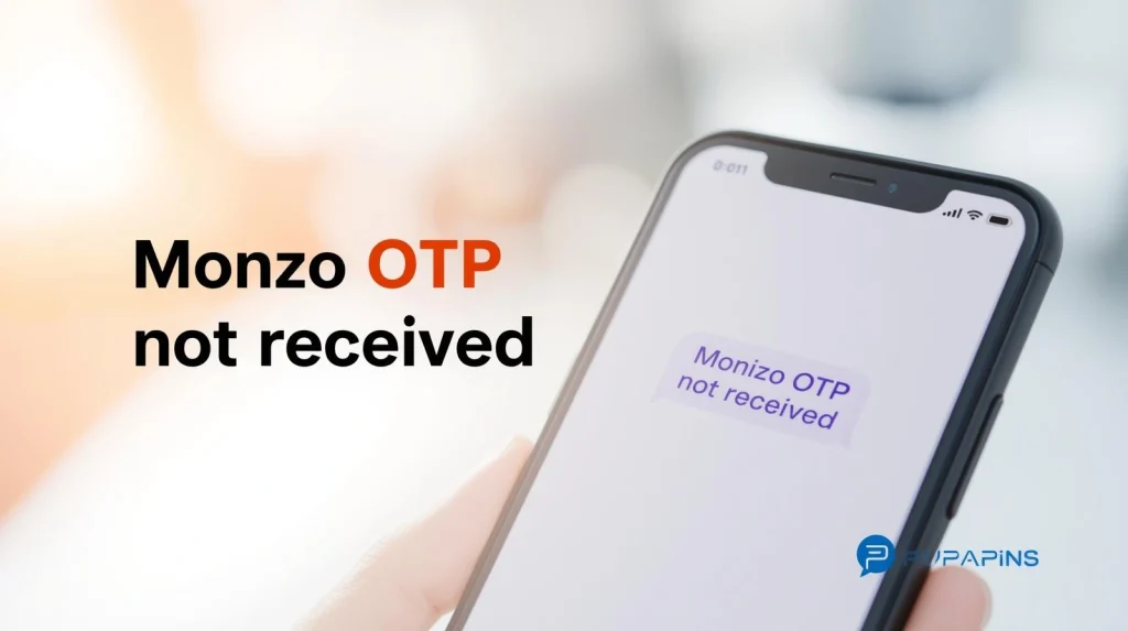 User waiting for Monzo OTP verification code that never arrives on mobile phone