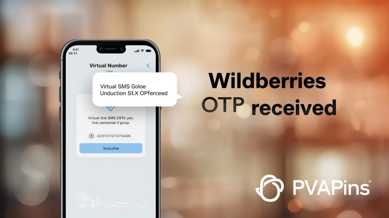 User waiting for Wildberries verification code that did not arrive by SMS