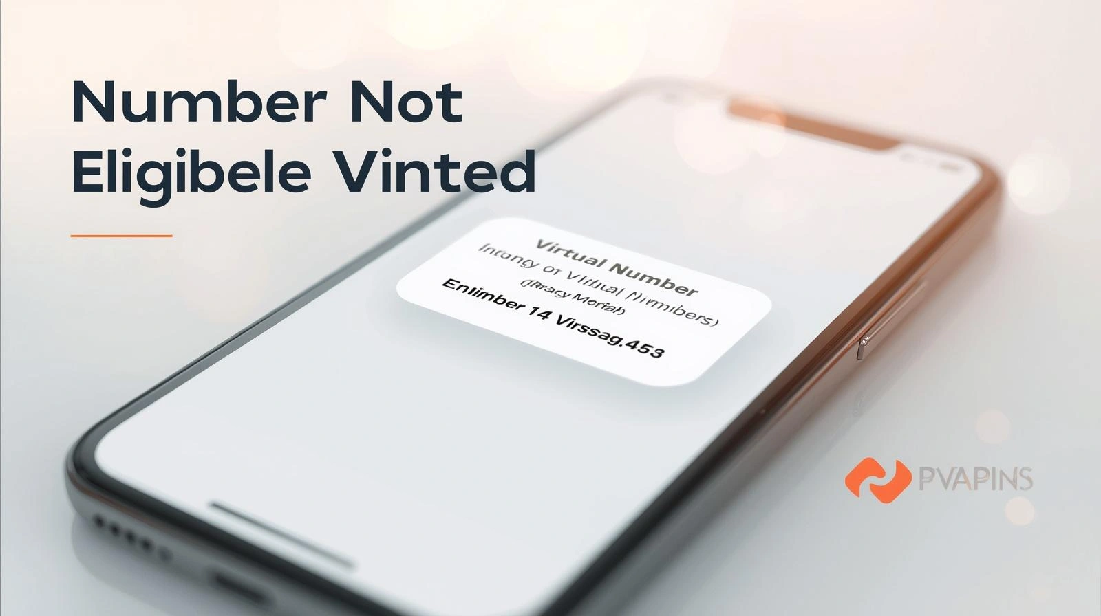 Vinted number not eligible error message on phone verification screen