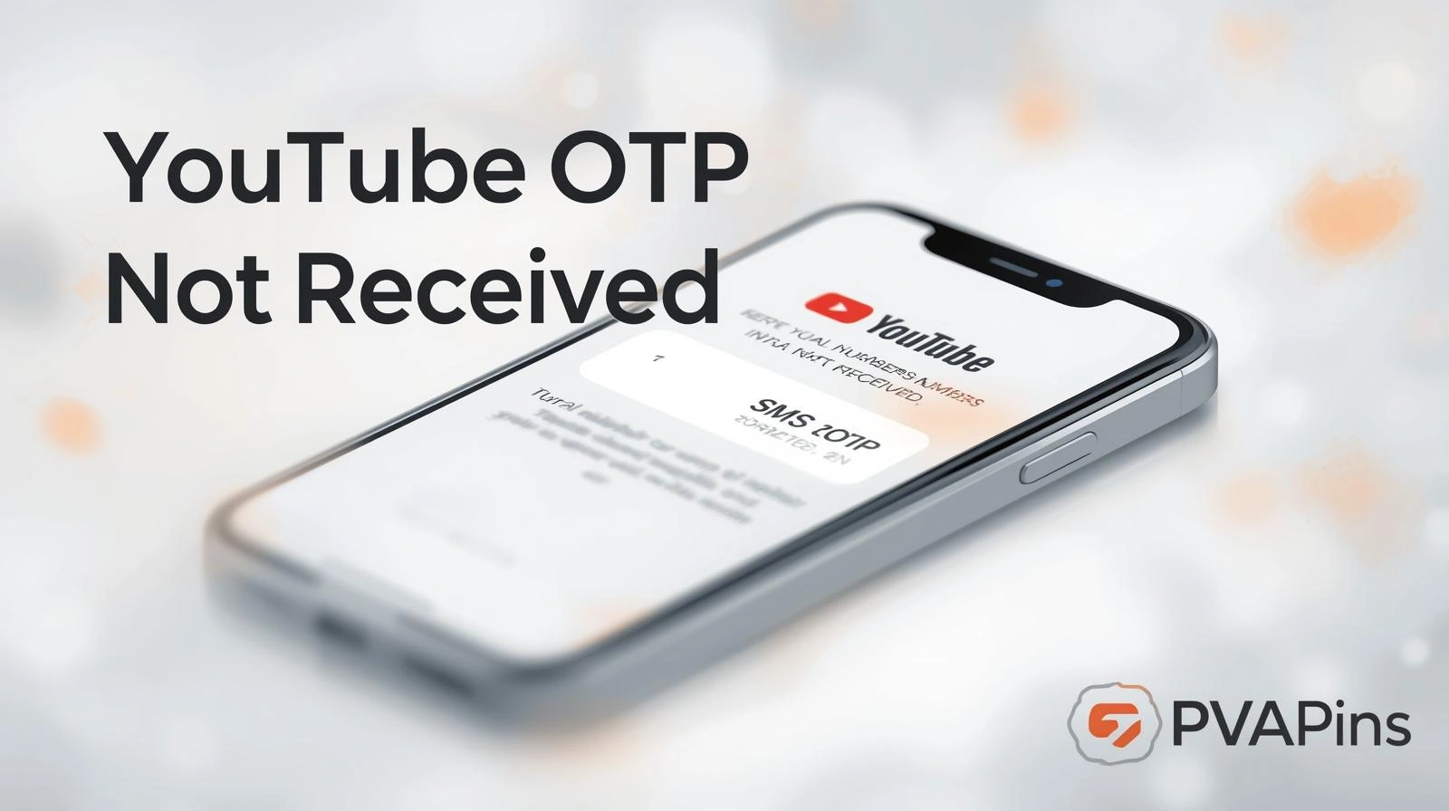 YouTube OTP Not Received