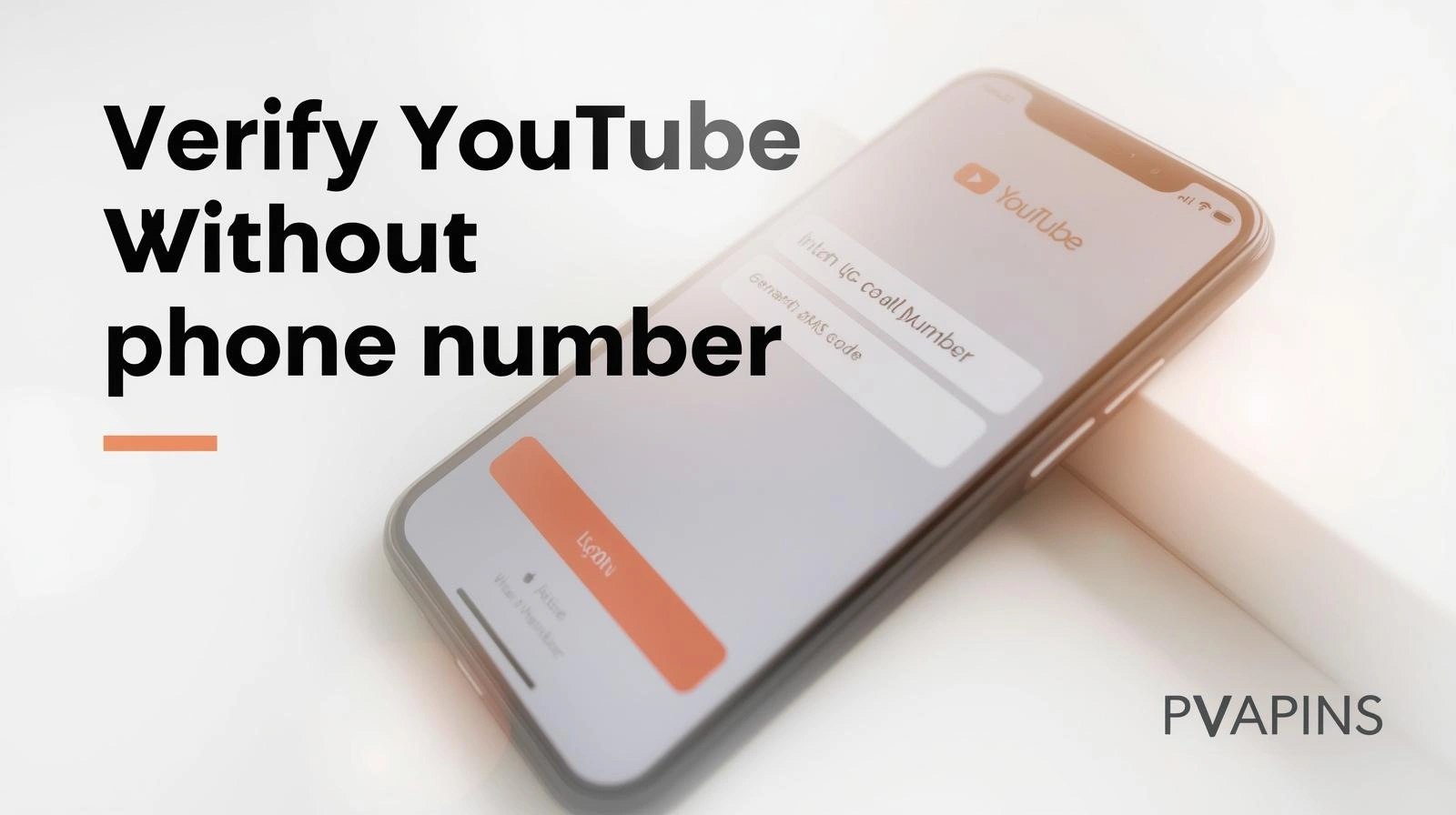 YouTube account verification methods without a mobile number