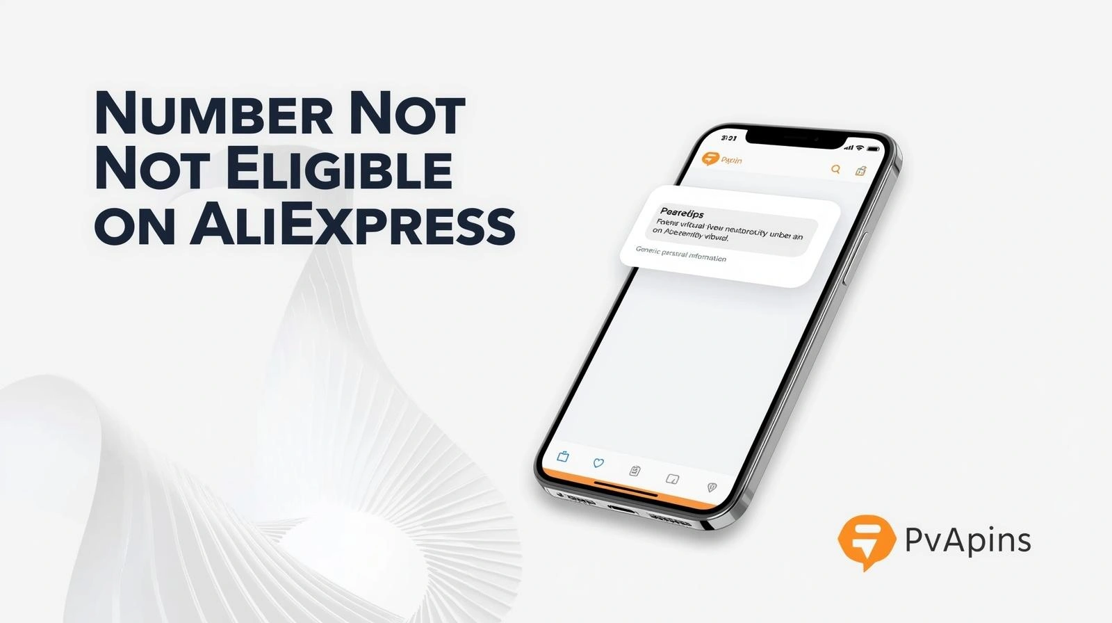 AliExpress number not eligible error on phone verification screen