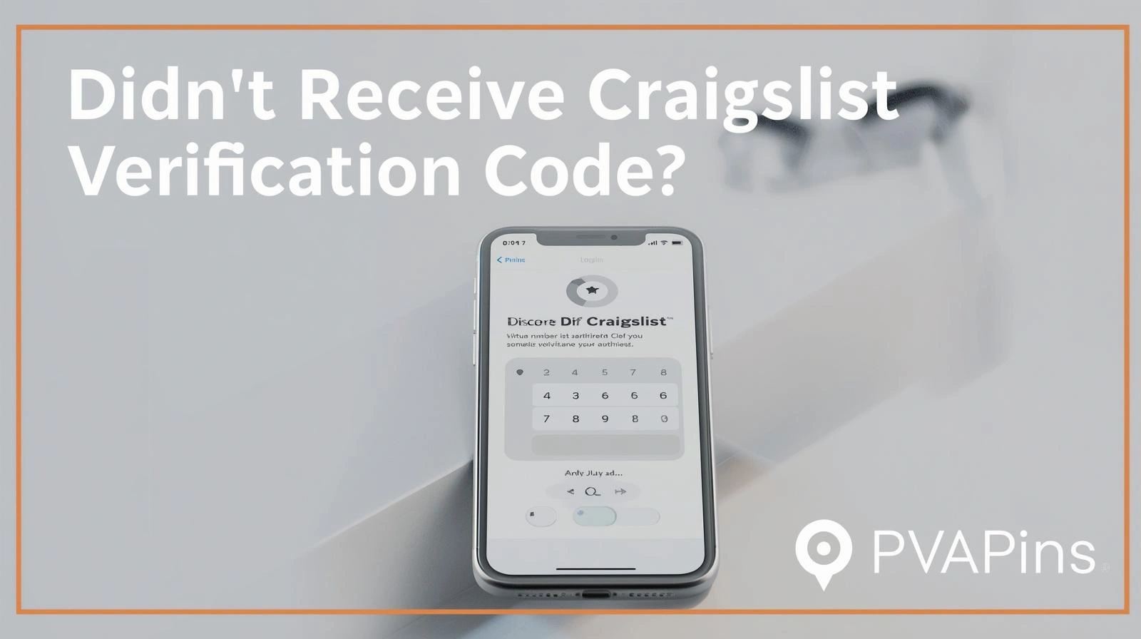 Didn't Receive Craigslist Code Verification