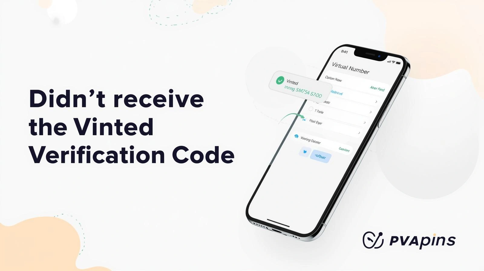 Didn’t receive the Vinted Verification Code