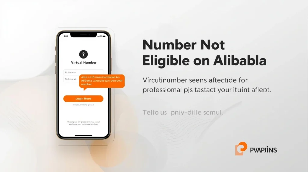 Fixing Alibaba phone number not eligible issue step by step