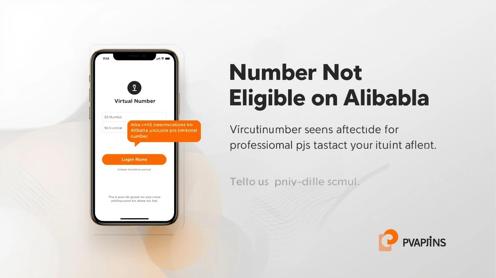 Fixing Alibaba phone number not eligible issue step by step