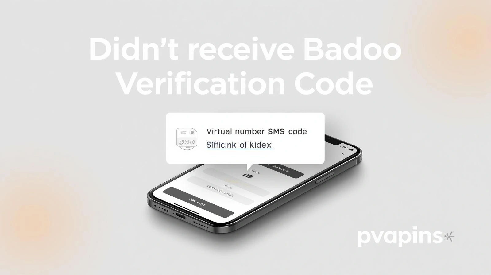 Frustrated user checking phone for Badoo verification message not received