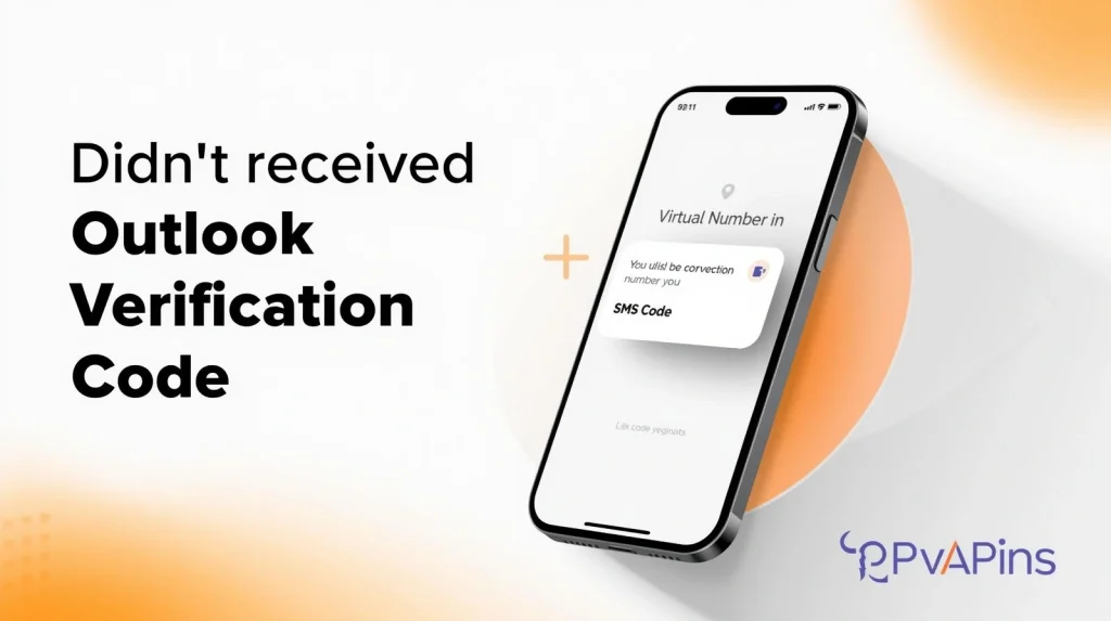 Frustrated user waiting for Microsoft Outlook security code on smartphone