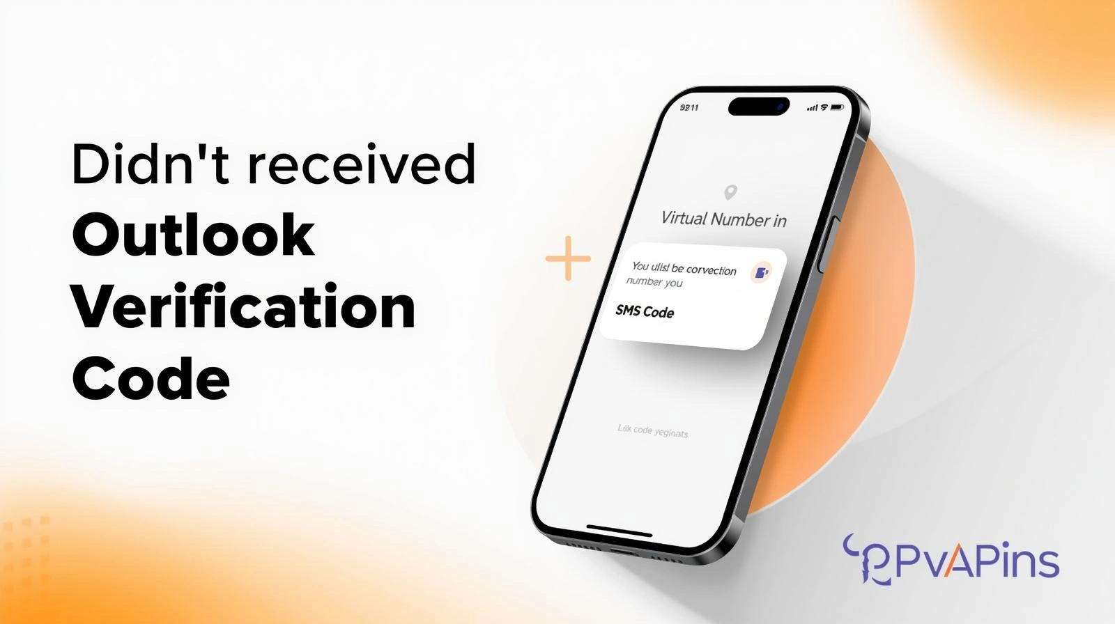 Frustrated user waiting for Microsoft Outlook security code on smartphone