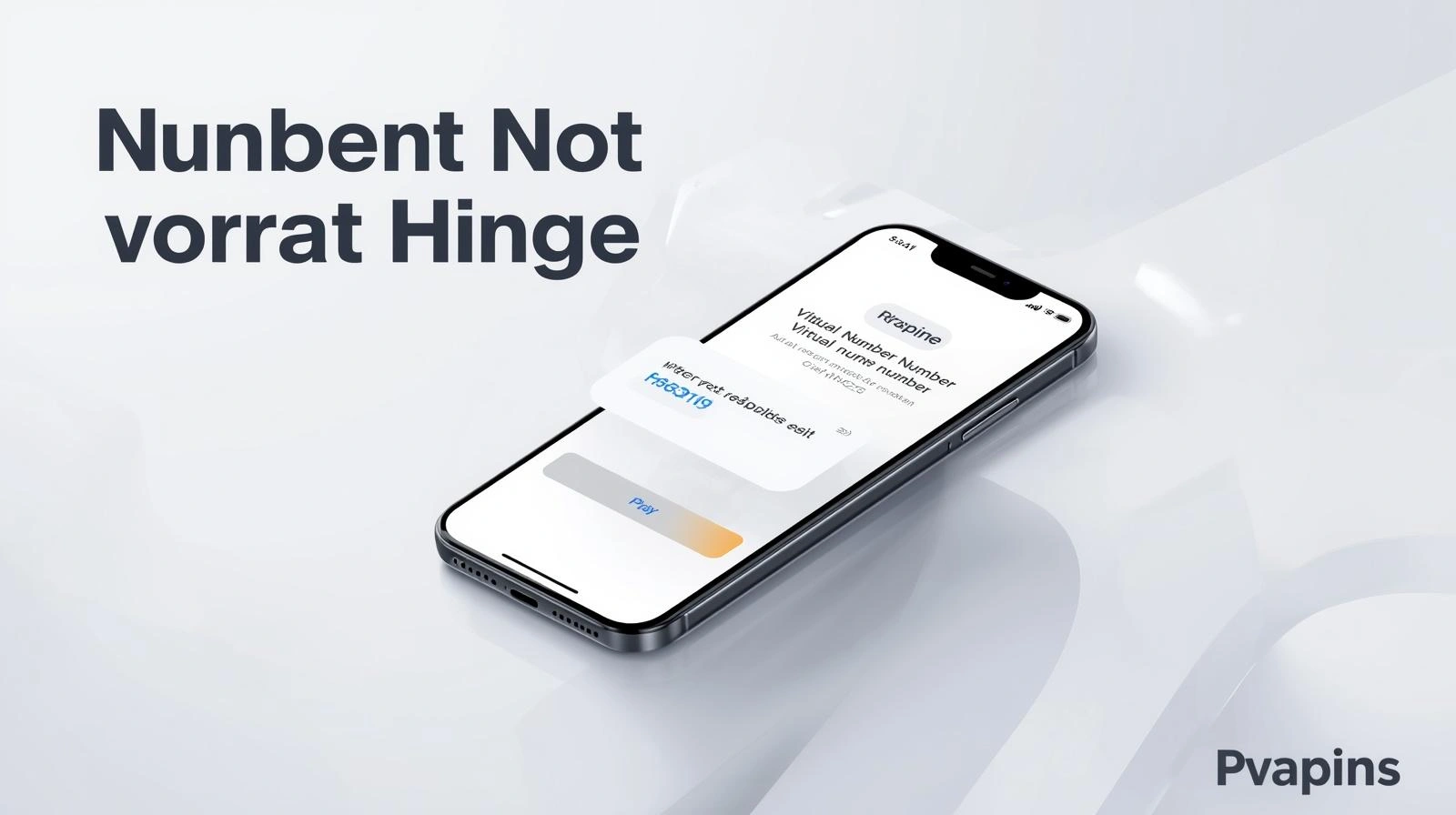 Hinge phone verification screen showing a number not eligible error message.