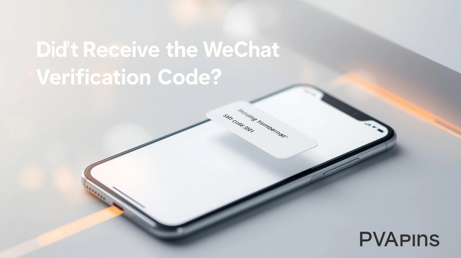Illustration of WeChat verification troubleshooting with SMS delay and resend steps