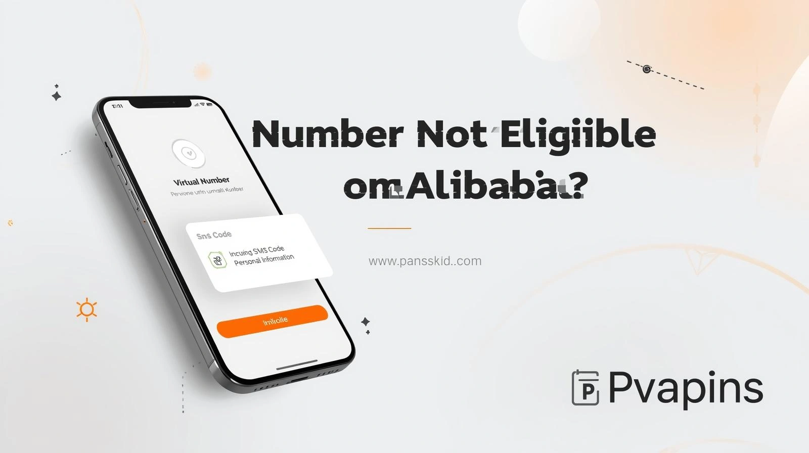 Number Not Eligible on Alibaba