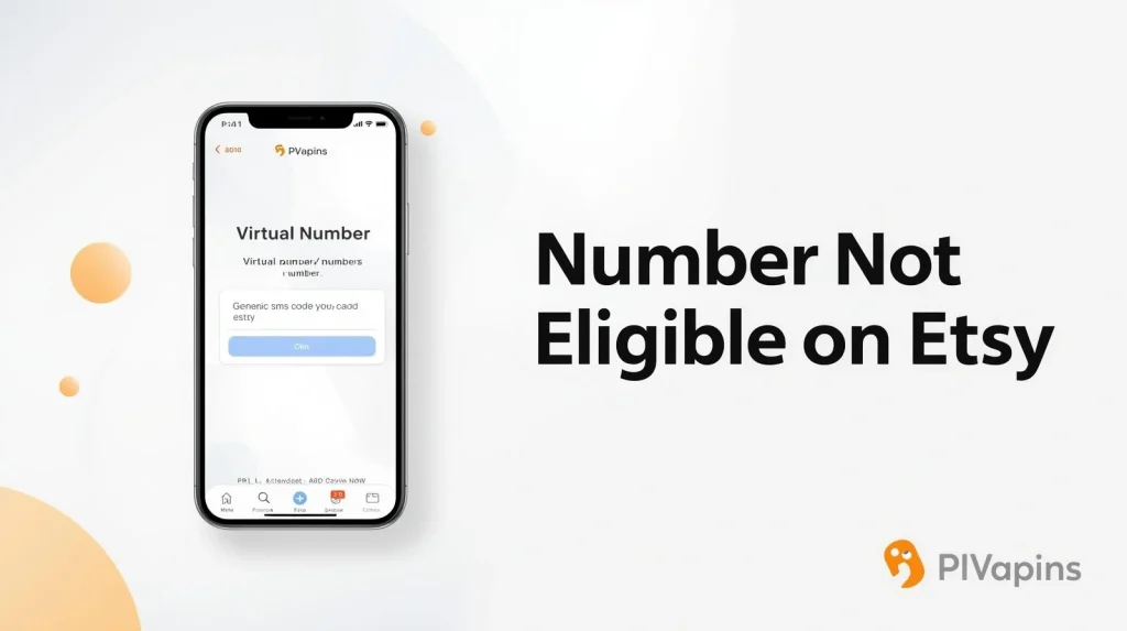 Number Not Eligible on Etsy