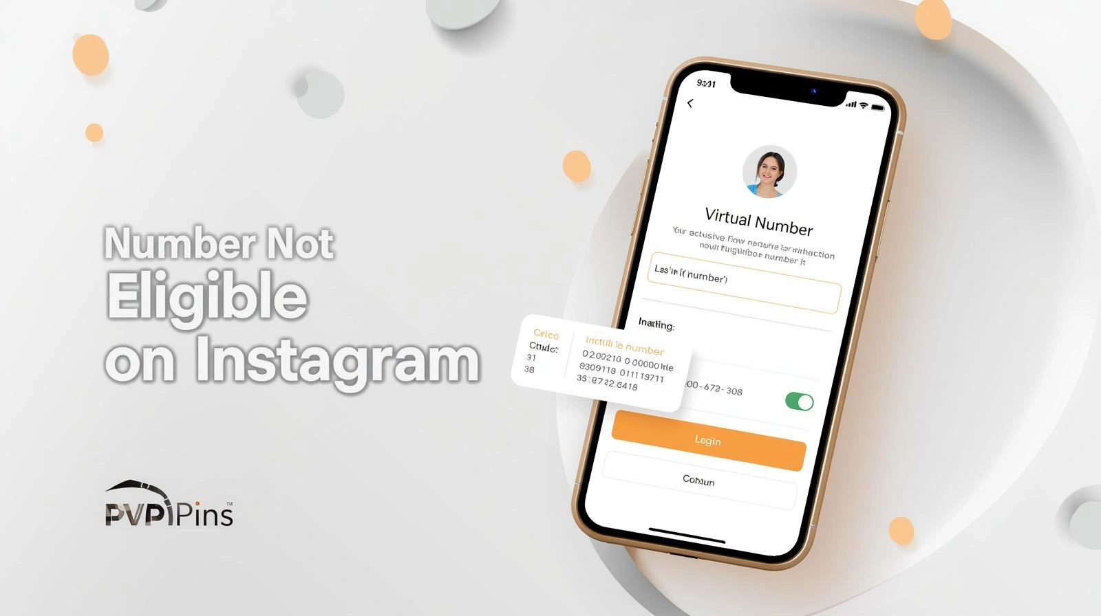 Number Not Eligible on Instagram