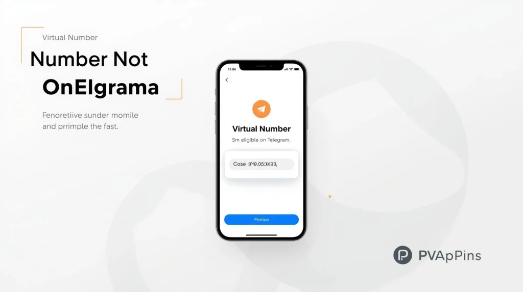 Illustration of fixing Telegram number not eligible issue on mobile phone