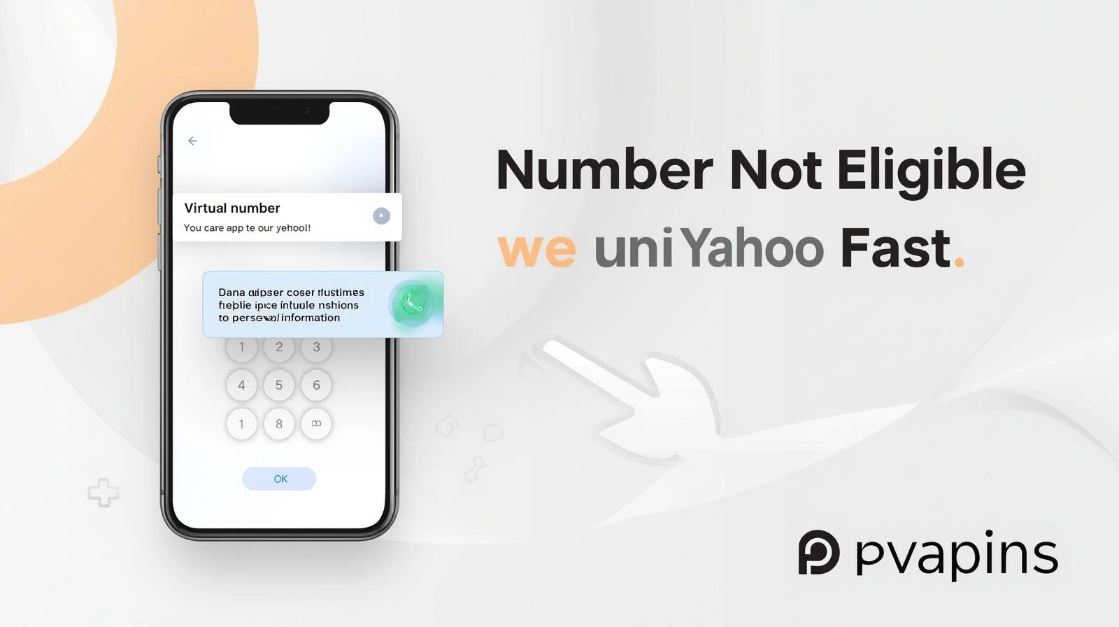 Number Not Eligible on Yahoo