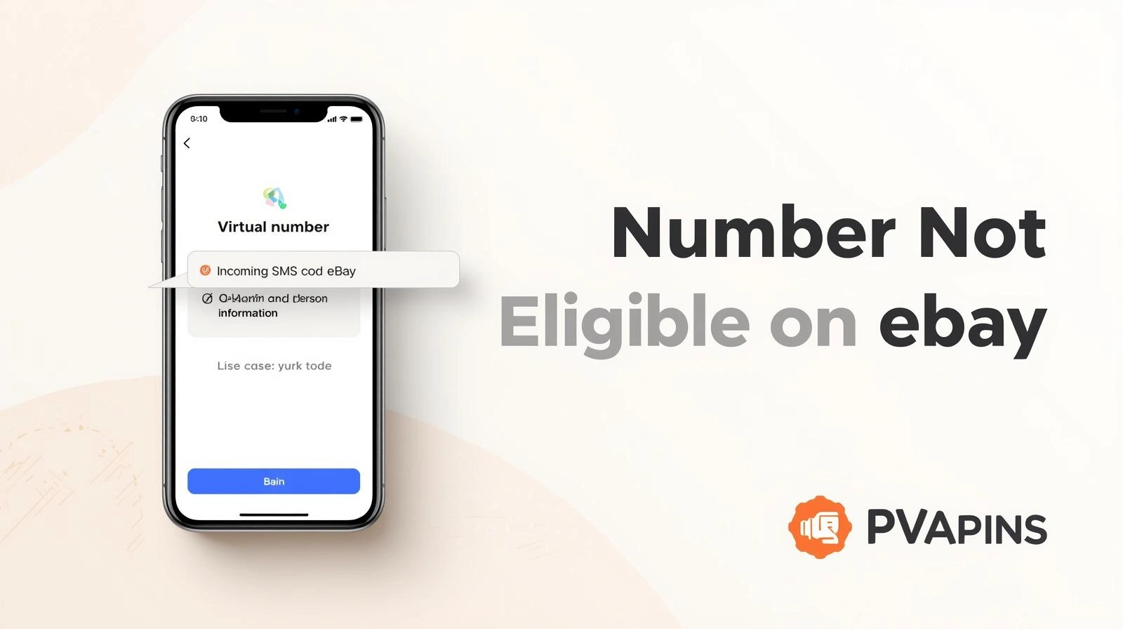 Number Not Eligible on eBay