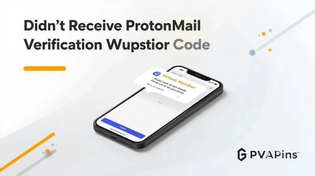 Person checking inbox for a missing ProtonMail verification code on a laptop.