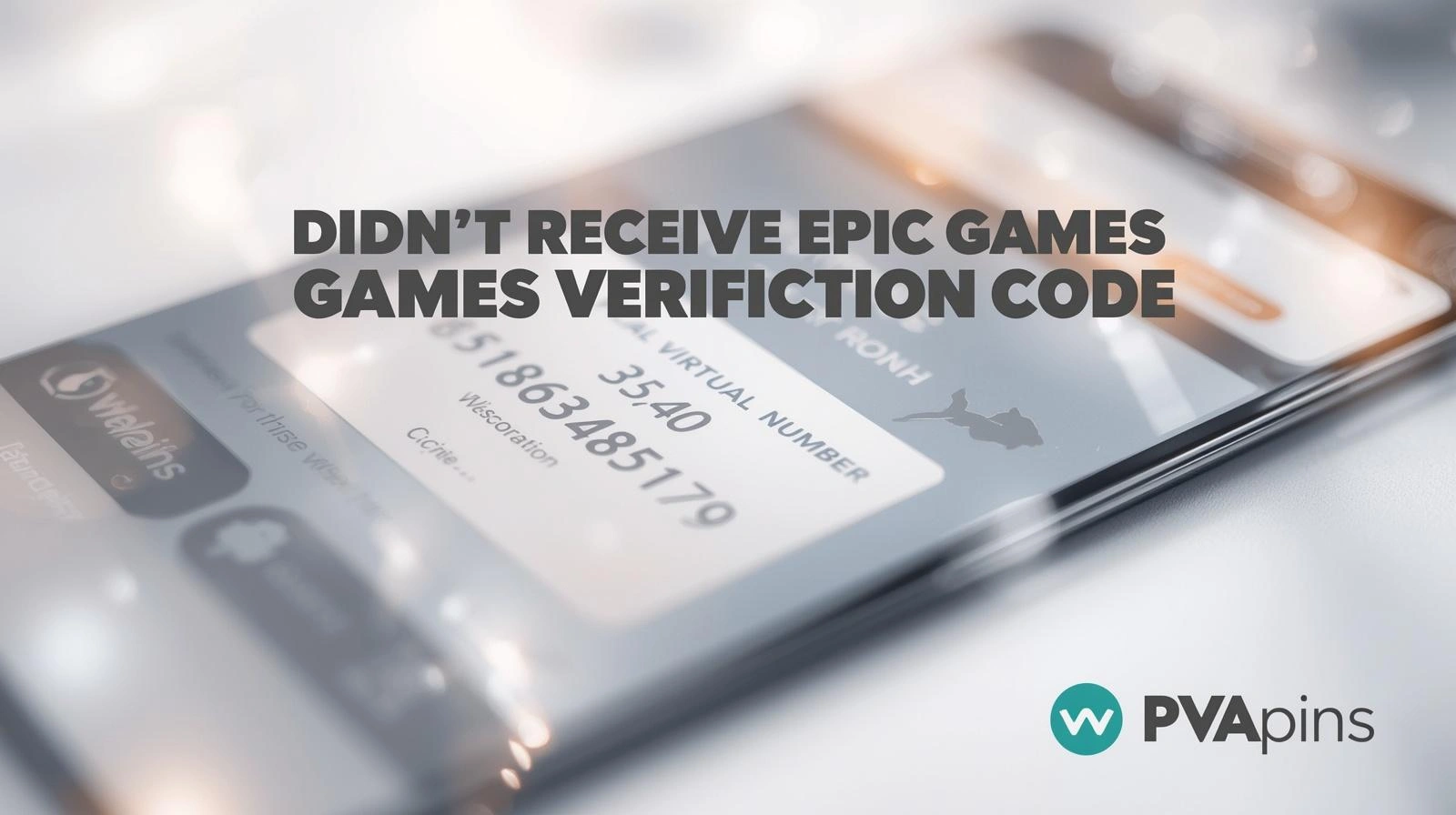 Person checking phone for a missing Epic Games verification code during login