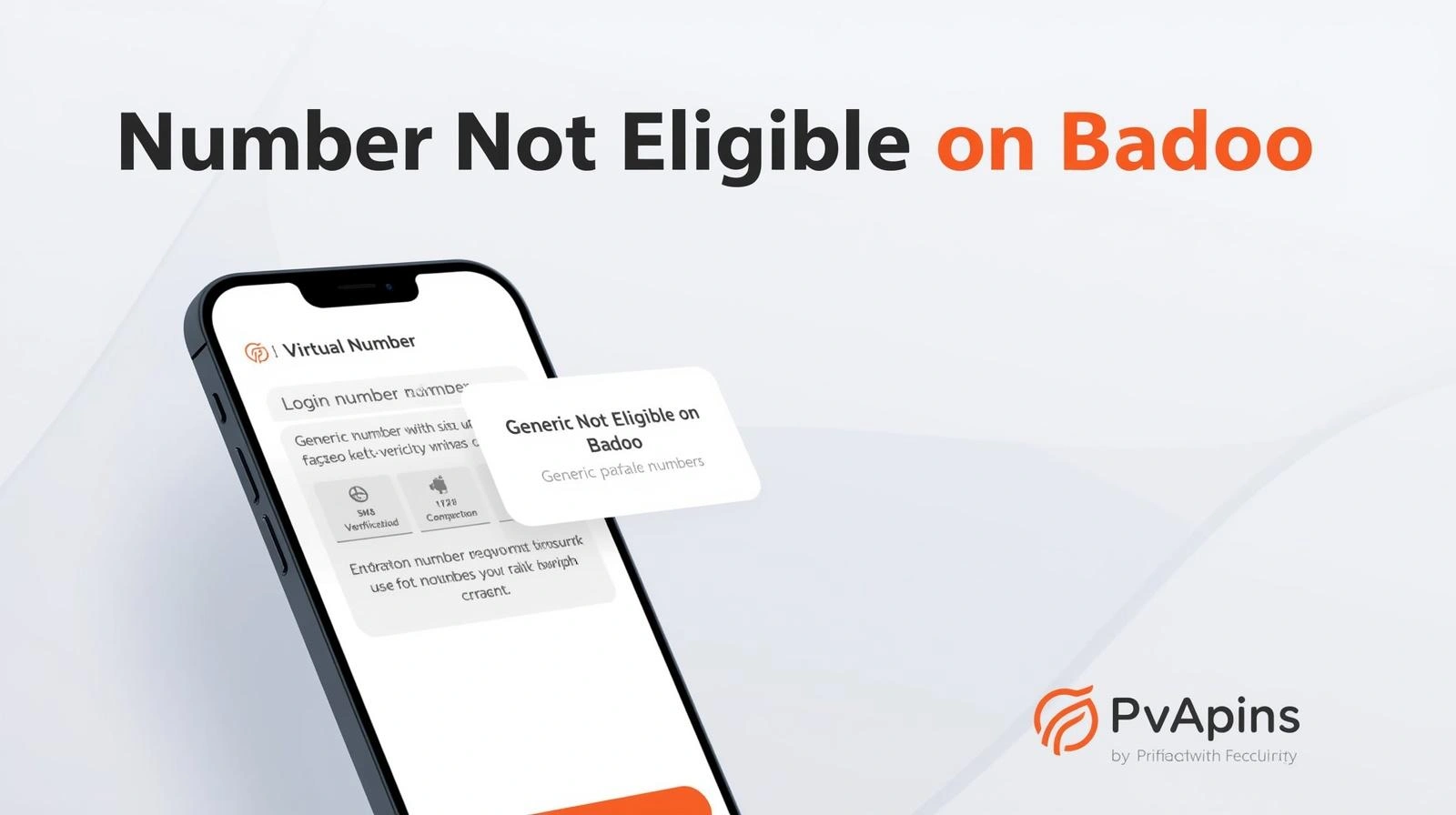 Privacy-focused phone verification illustration with OTP and SMS icons
