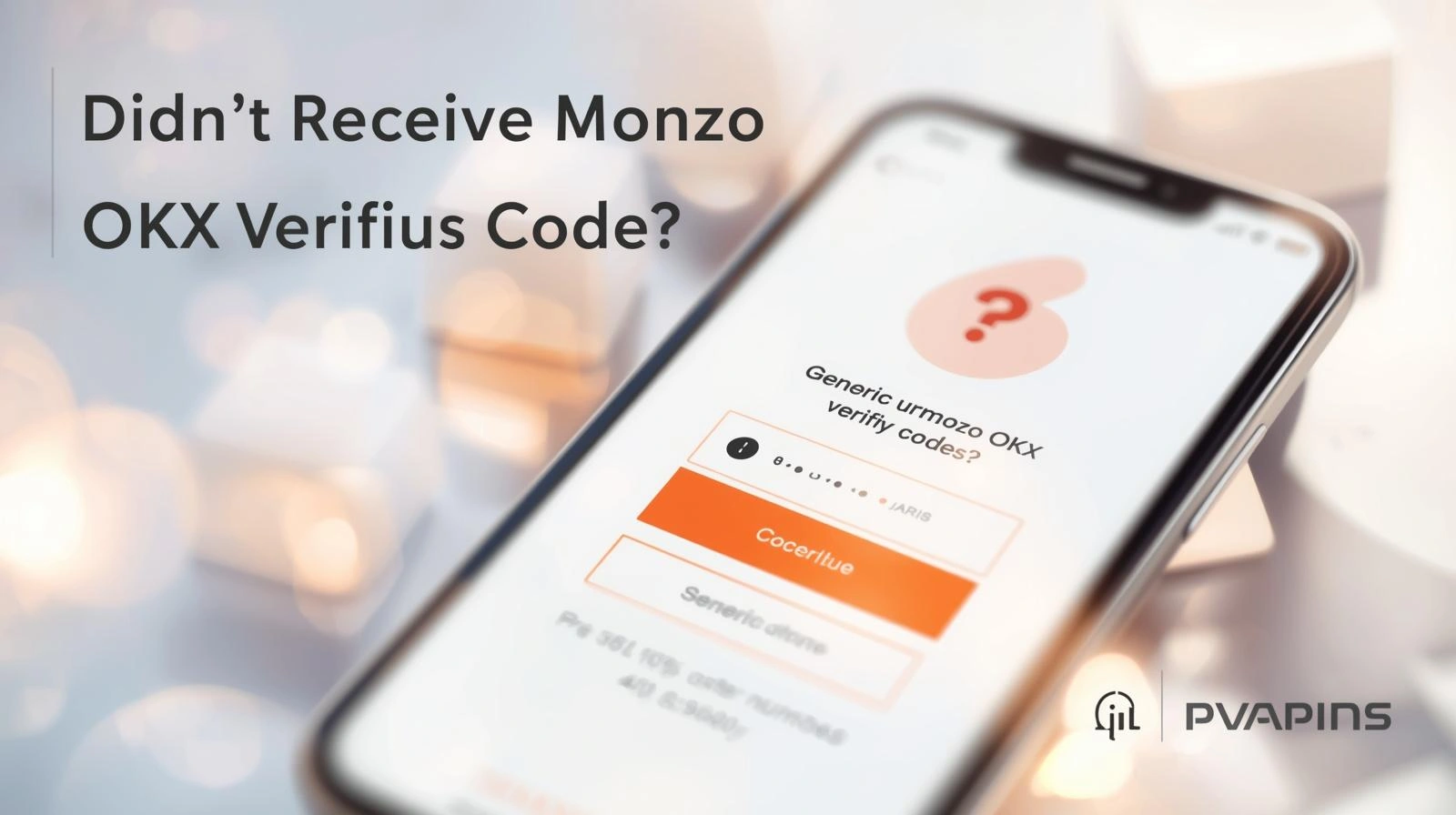 Smartphone screen with delayed OTP message and troubleshooting steps
