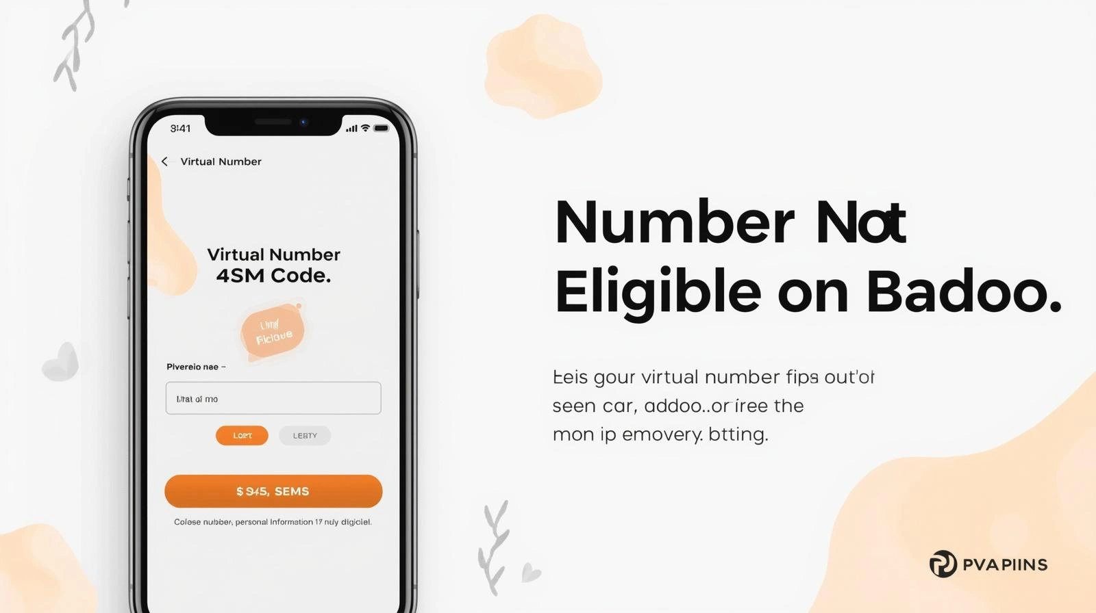 User checking SMS verification options after phone number rejection