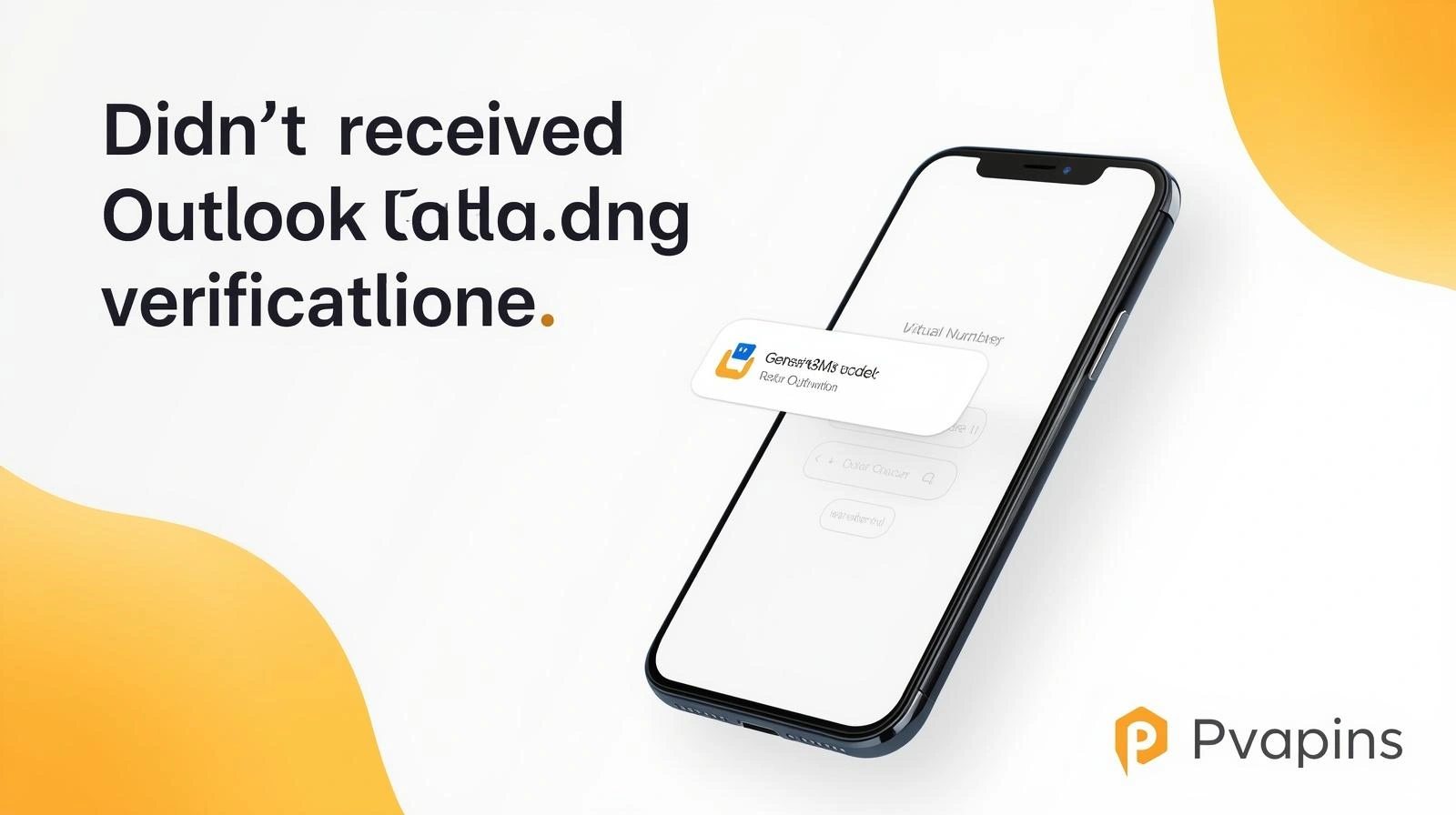 User checking phone for missing Outlook verification code SMS