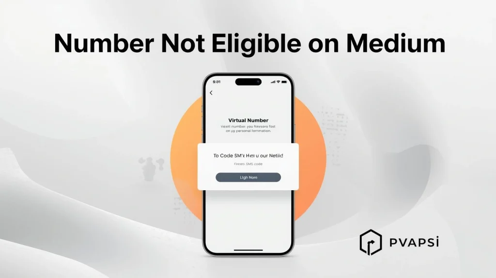 User troubleshooting Medium SMS verification on smartphone