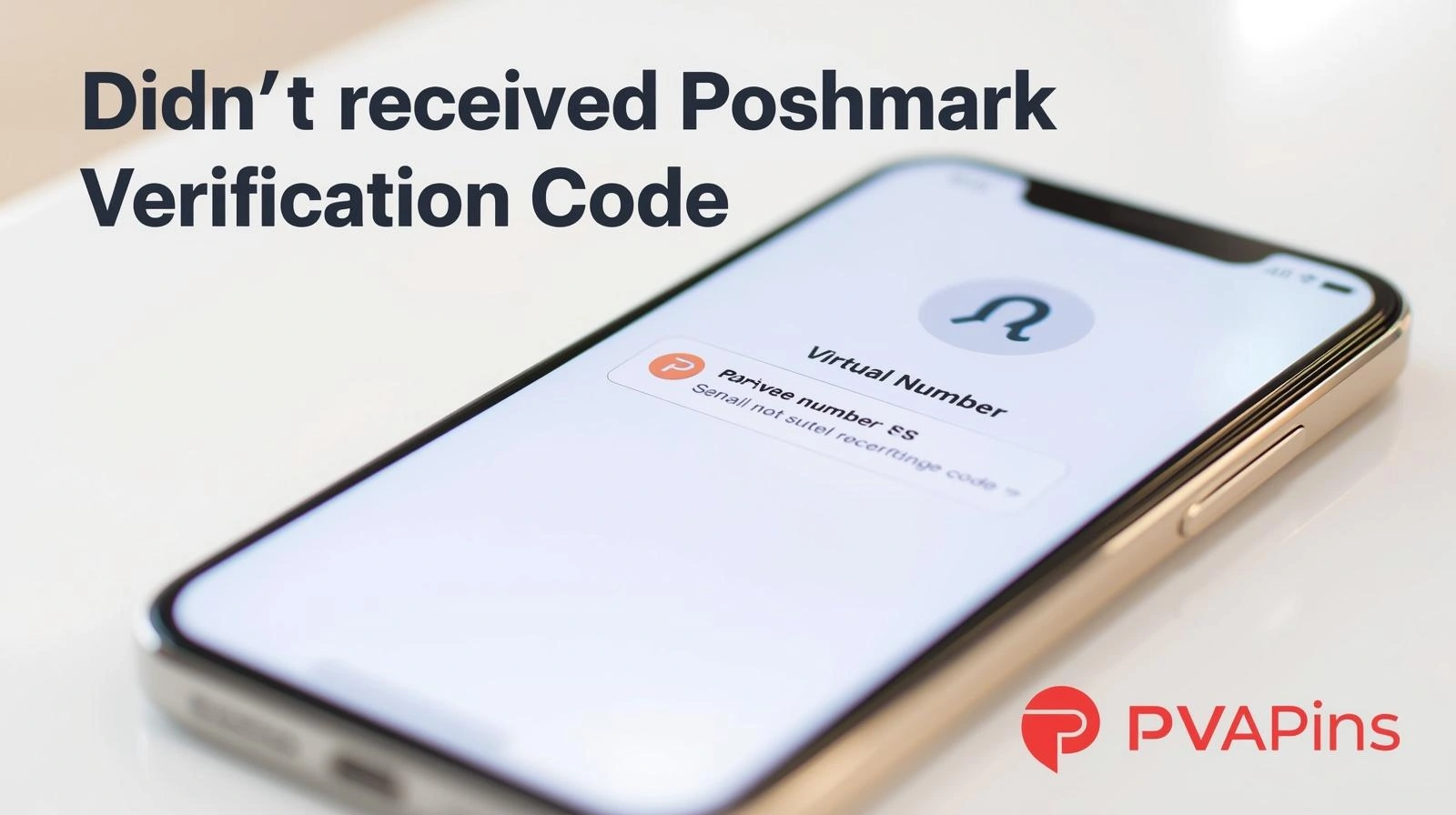 User troubleshooting delayed Poshmark verification code on mobile phone