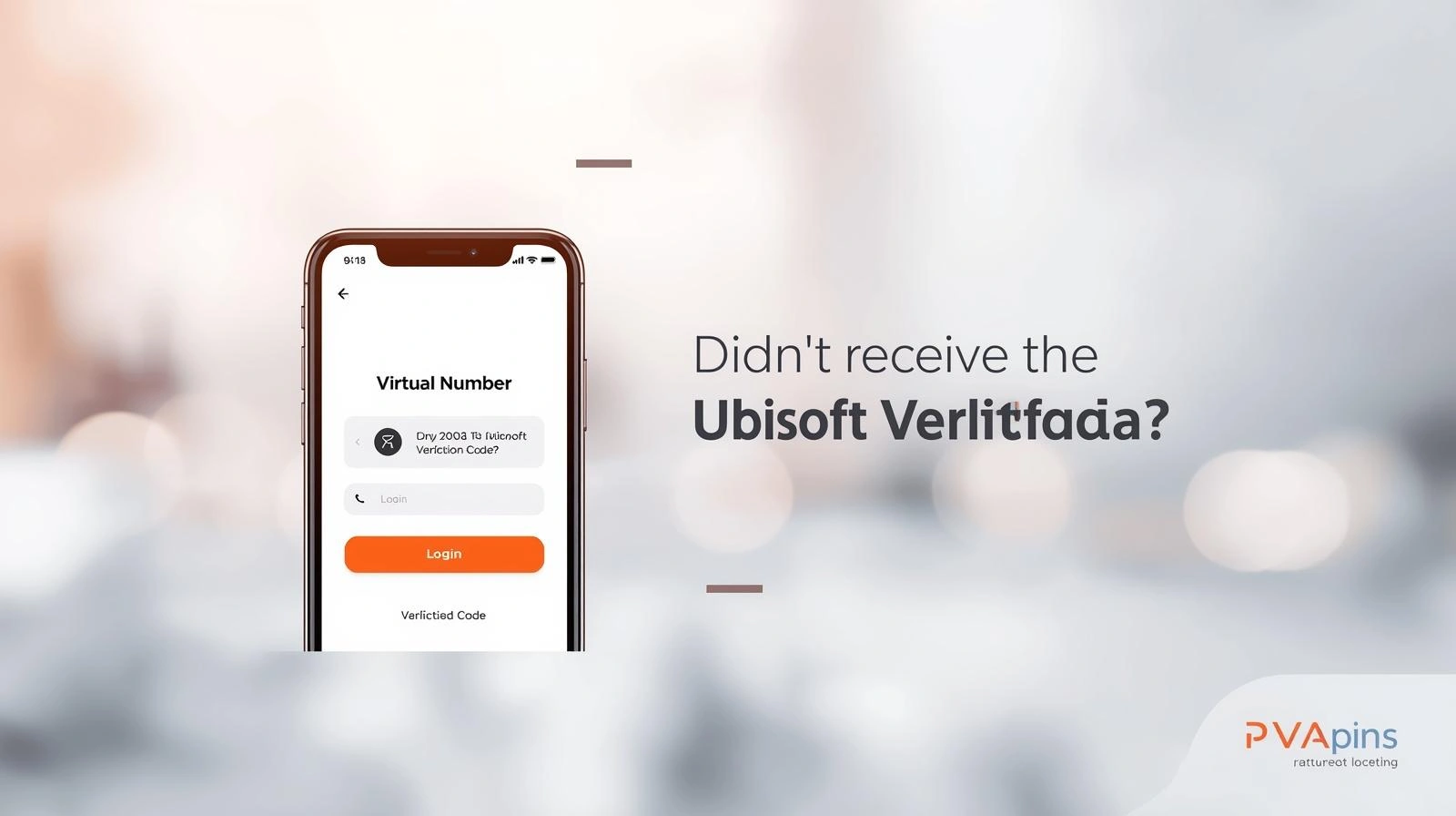 User troubleshooting failed Ubisoft code delivery on desktop and mobile