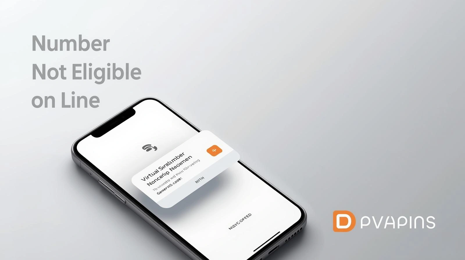 User trying to create a LINE account but receiving a phone number eligibility warning.