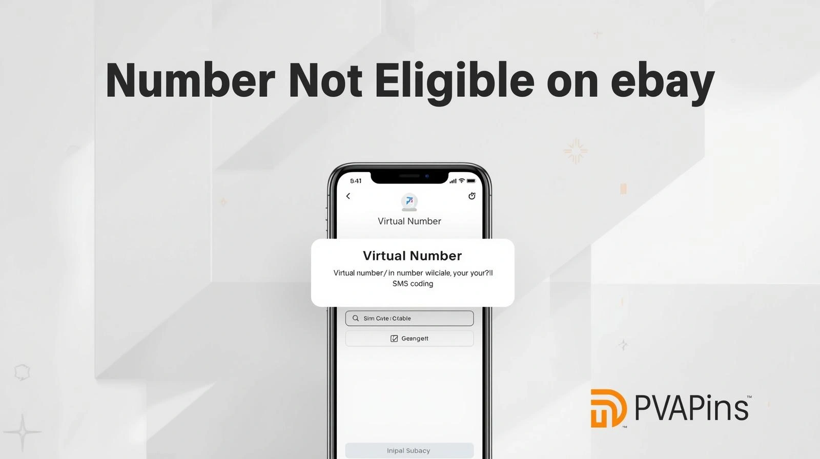 User updating their phone number on eBay to fix a “Number Not Eligible” verification issue.