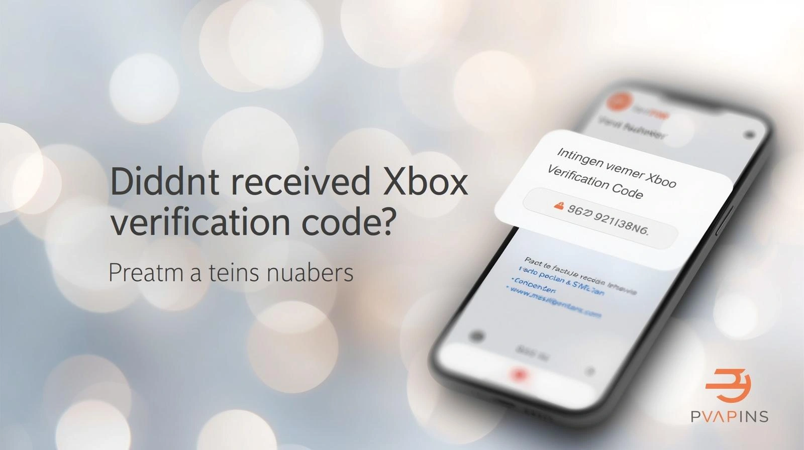 Xbox login screen with missing SMS verification message