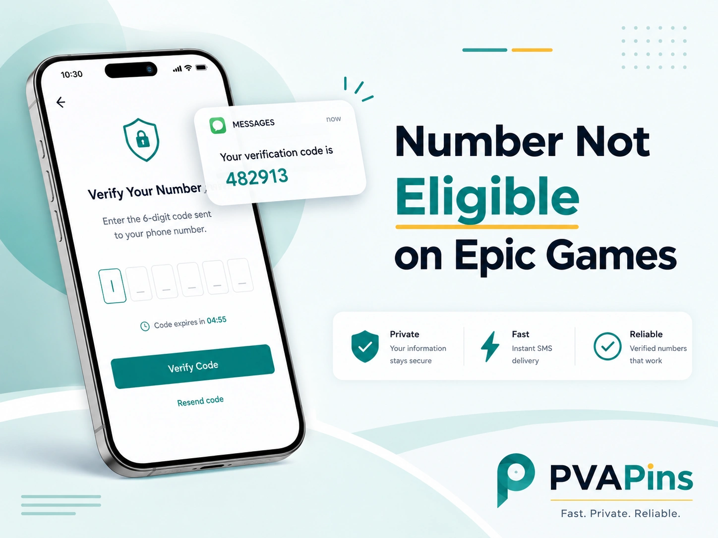 User fixing number not eligible issue during Epic Games account verification