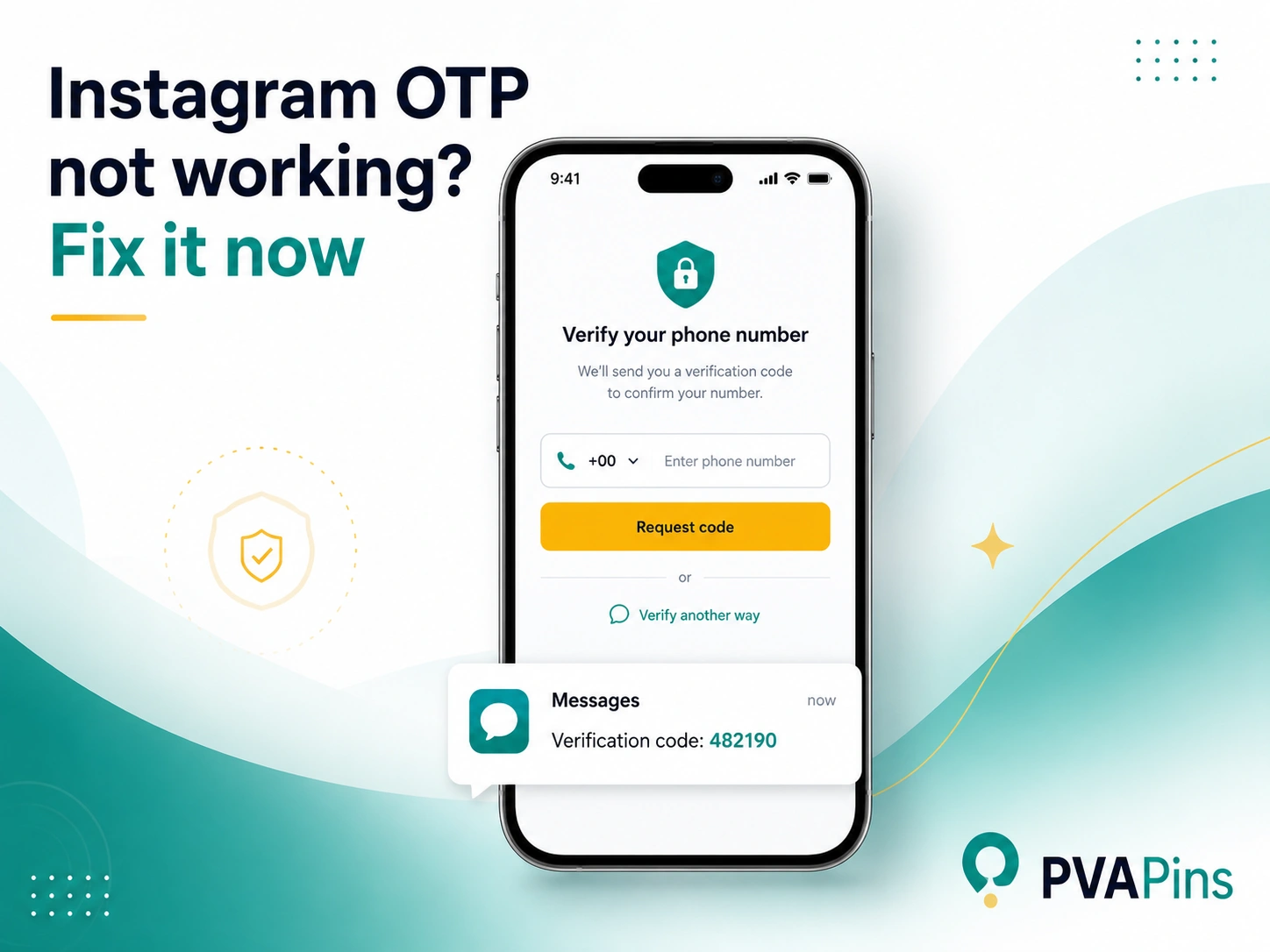 Instagram OTP Not Working