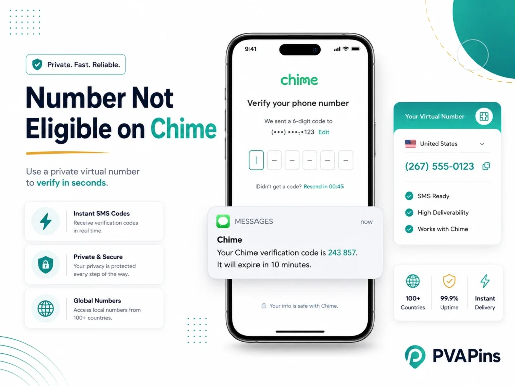 Number Not Eligible on Chime
