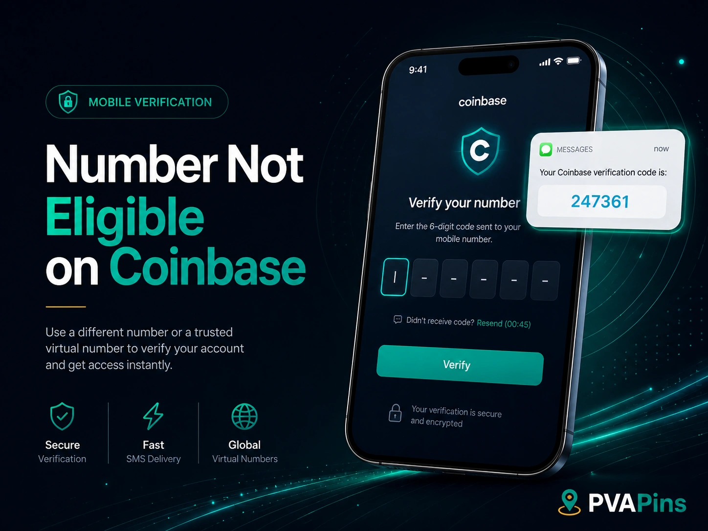 Number Not Eligible on Coinbase