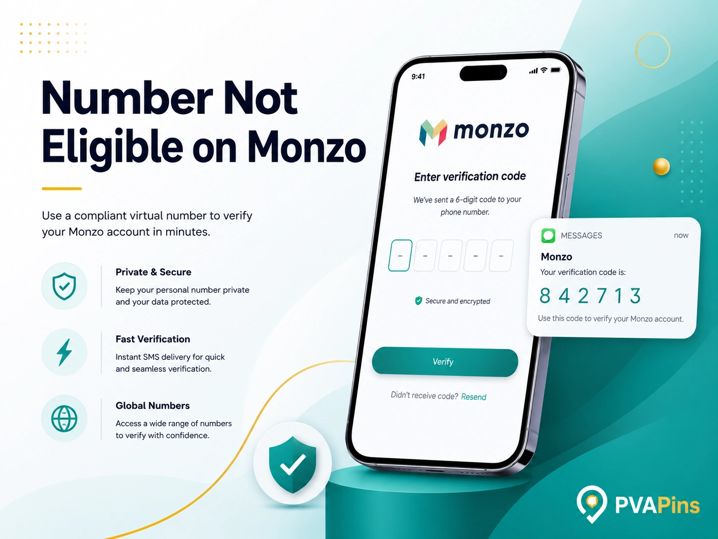 Number Not Eligible on Monzo