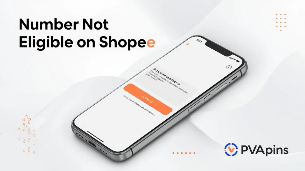 Number Not Eligible on Shopee
