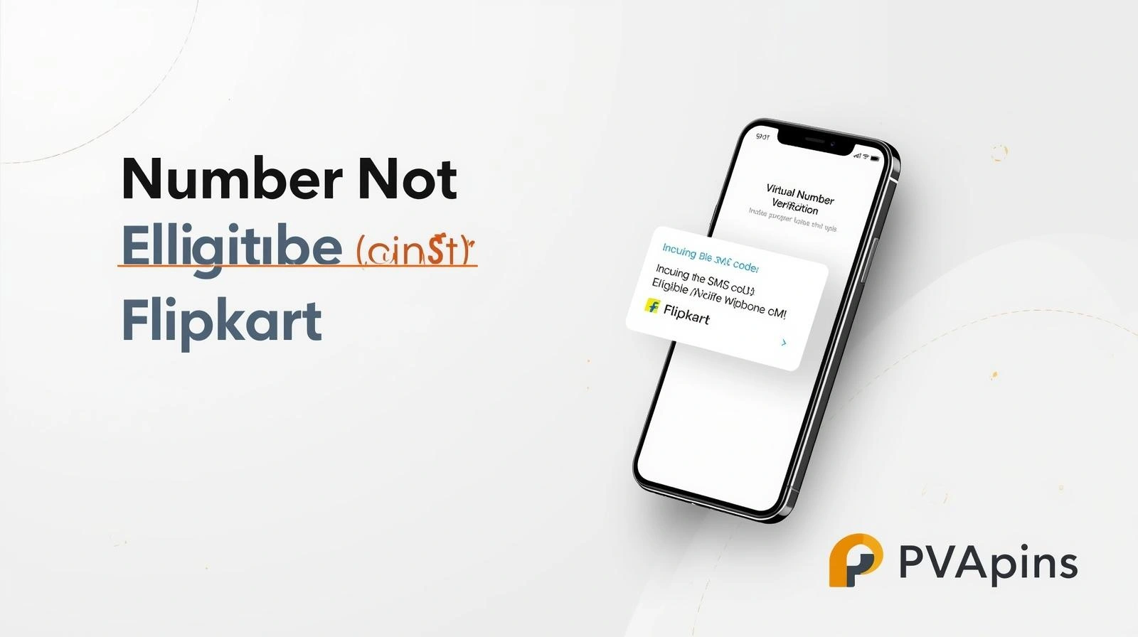 Step-by-step guide to fix Number Not Eligible error on Flipkart
