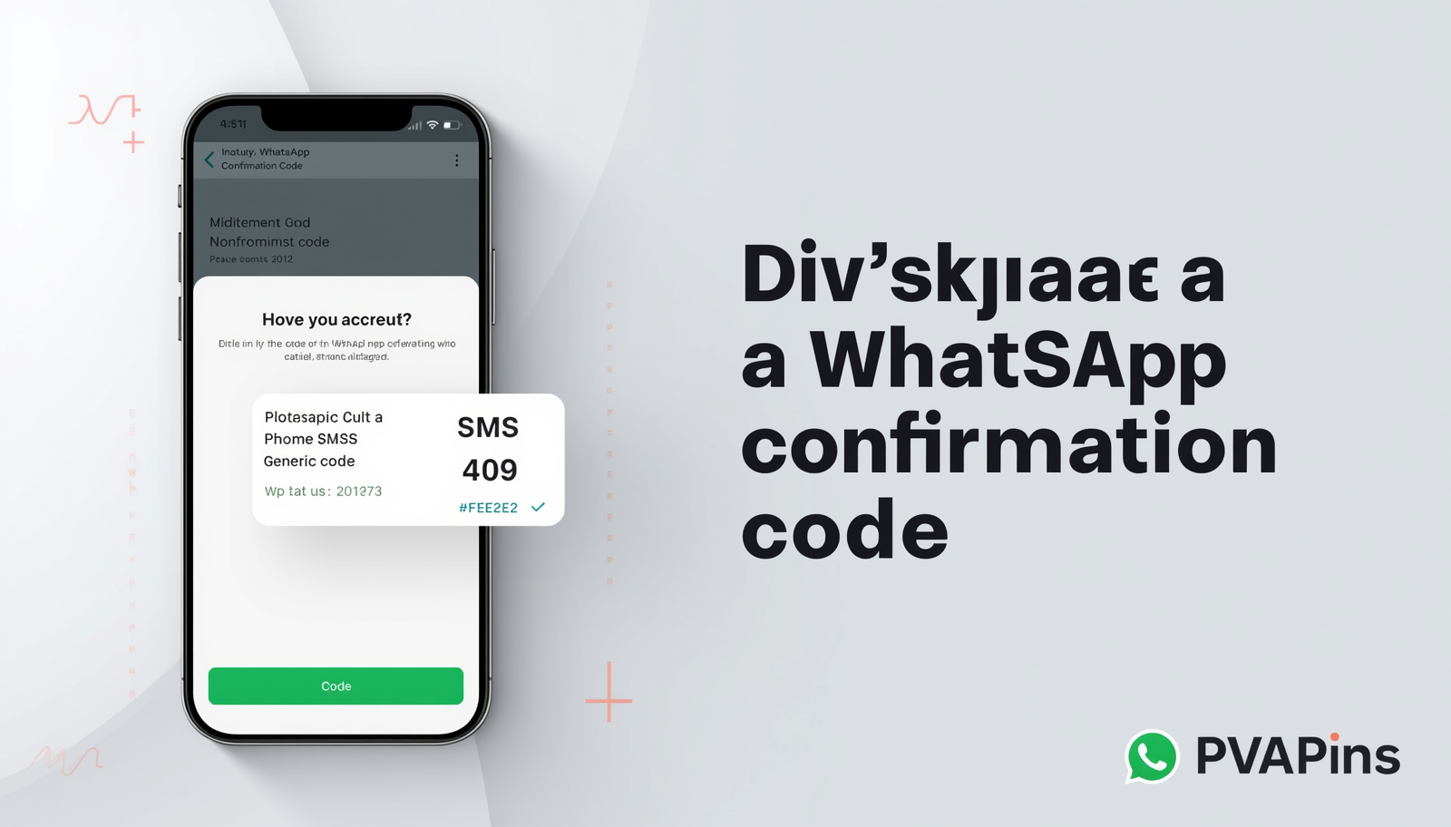 User waiting for a WhatsApp SMS verification code while checking signal, airplane mode, and blocked messages on a modern smartphone interface.