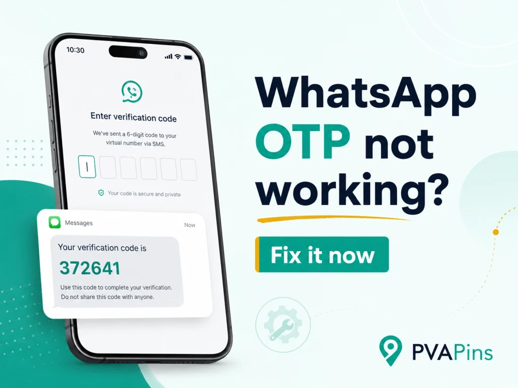 WhatsApp OTP not working