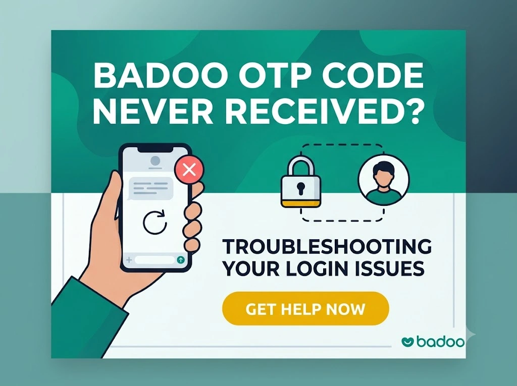 Badoo OTP code never received