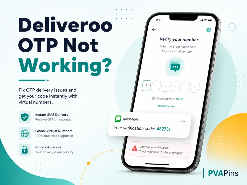 Deliveroo OTP Not Working