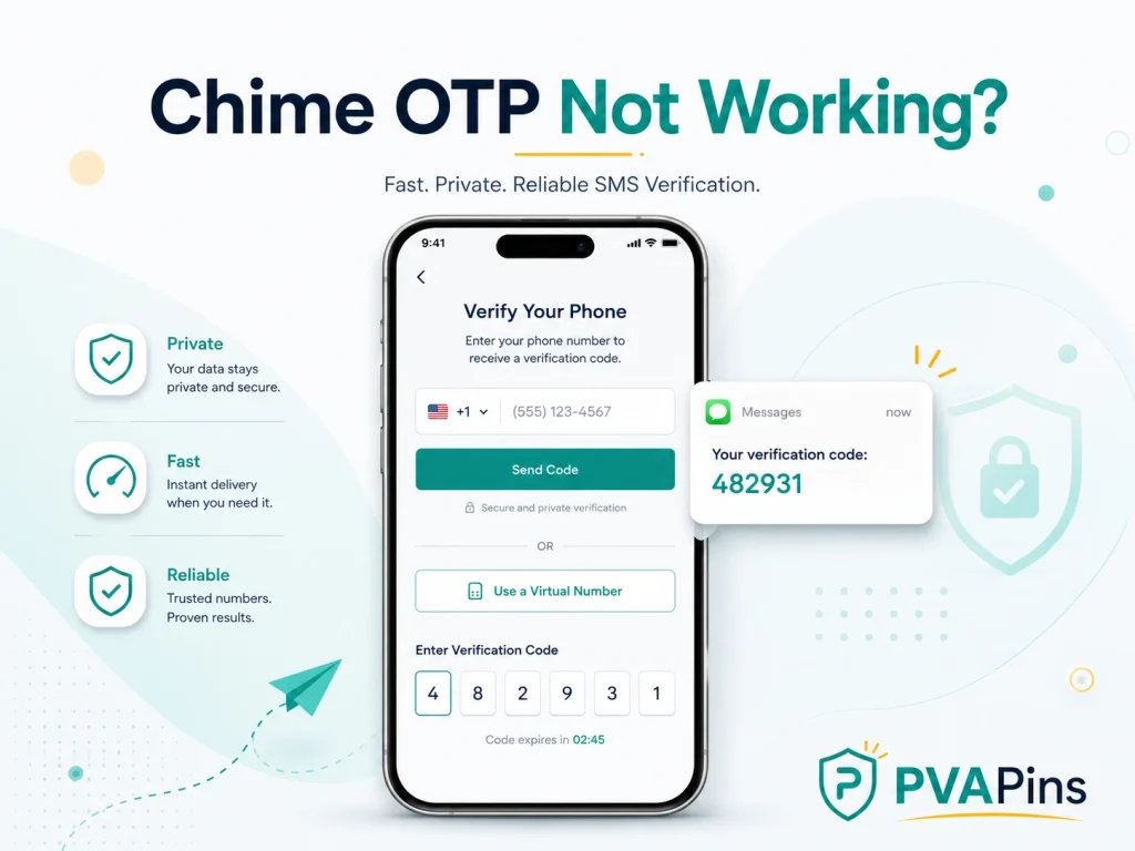 Chime OTP Not Working